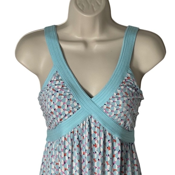 Boden Mia Multi Color Kaleidoscope Knit Maxi Dress Size US 4R - Picture 7 of 9